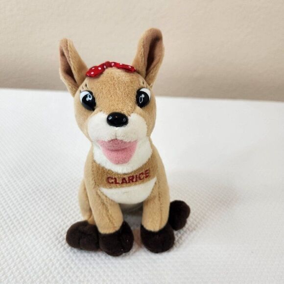 Vintage 2000 Prestige Clarice Reindeer Rudolph Island of Misfit Toys Plush 7” - Picture 1 of 6